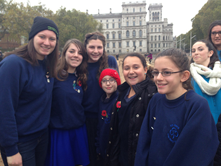 WPS attend the AJEX Parade 2013